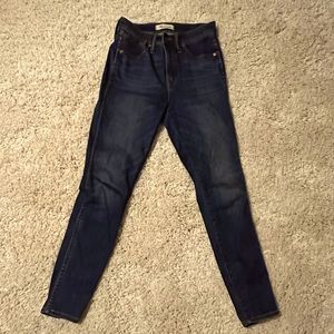 Madewell High Rise Skinny Jeans